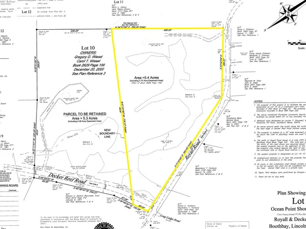 Lot 10-10B Royall Road, Boothbay, ME 04544