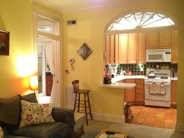 LIVING ROOM LOOKING INTO KITCHEN
