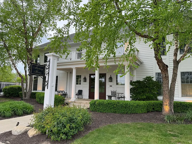Community has a large club house that is just opposite of our building