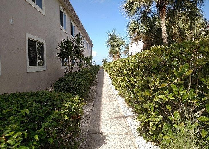 access to private beach