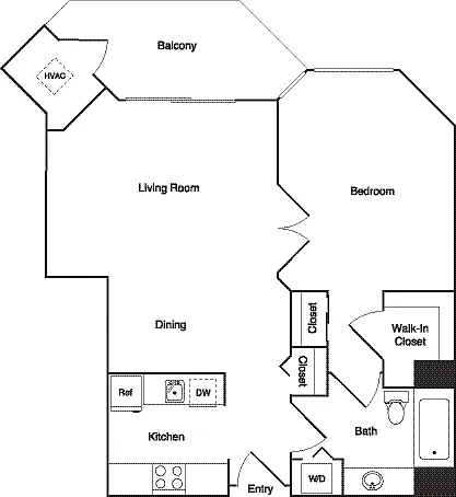 Floor plan Birch Renovated