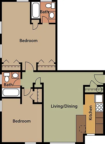 Floor plan Maryland