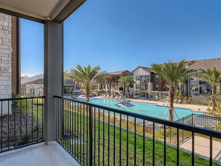 Private balcony