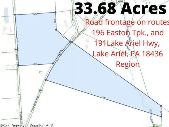 Route #196, Lake Ariel, PA 18436