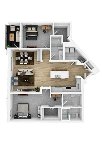 Floor plan B7