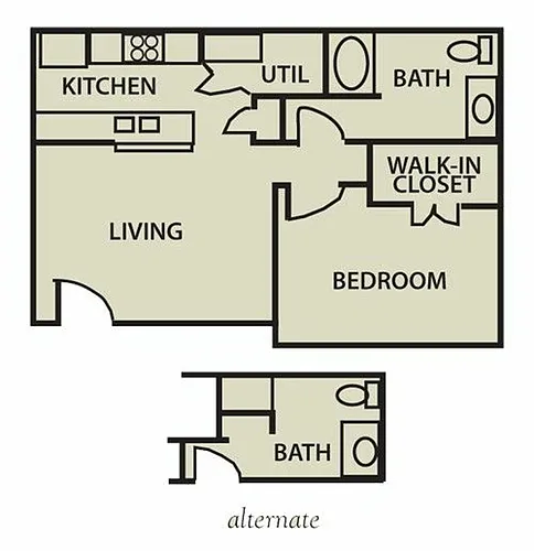Floor plan A1 1X1