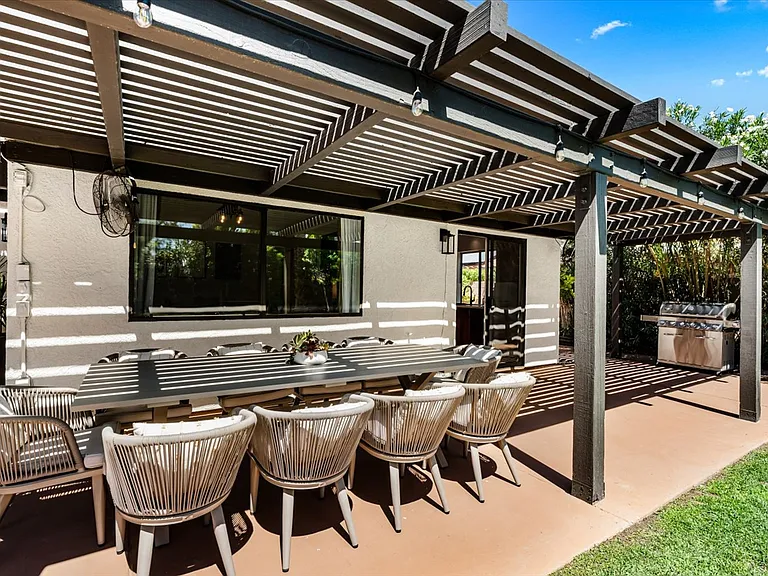 Outdoor table- seats 10