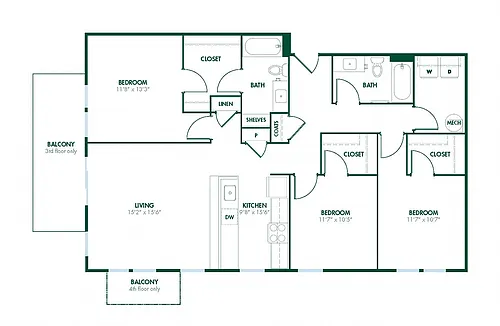 Floor plan C3