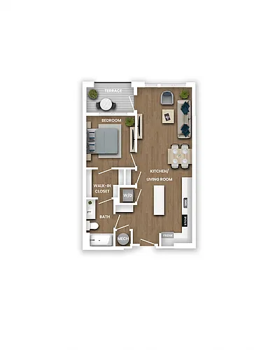 Floor plan A13A