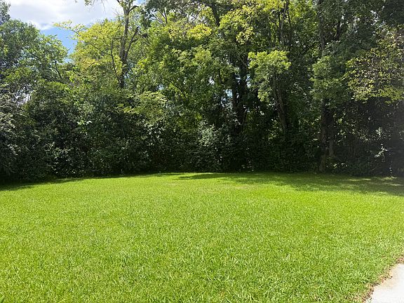 large back yard