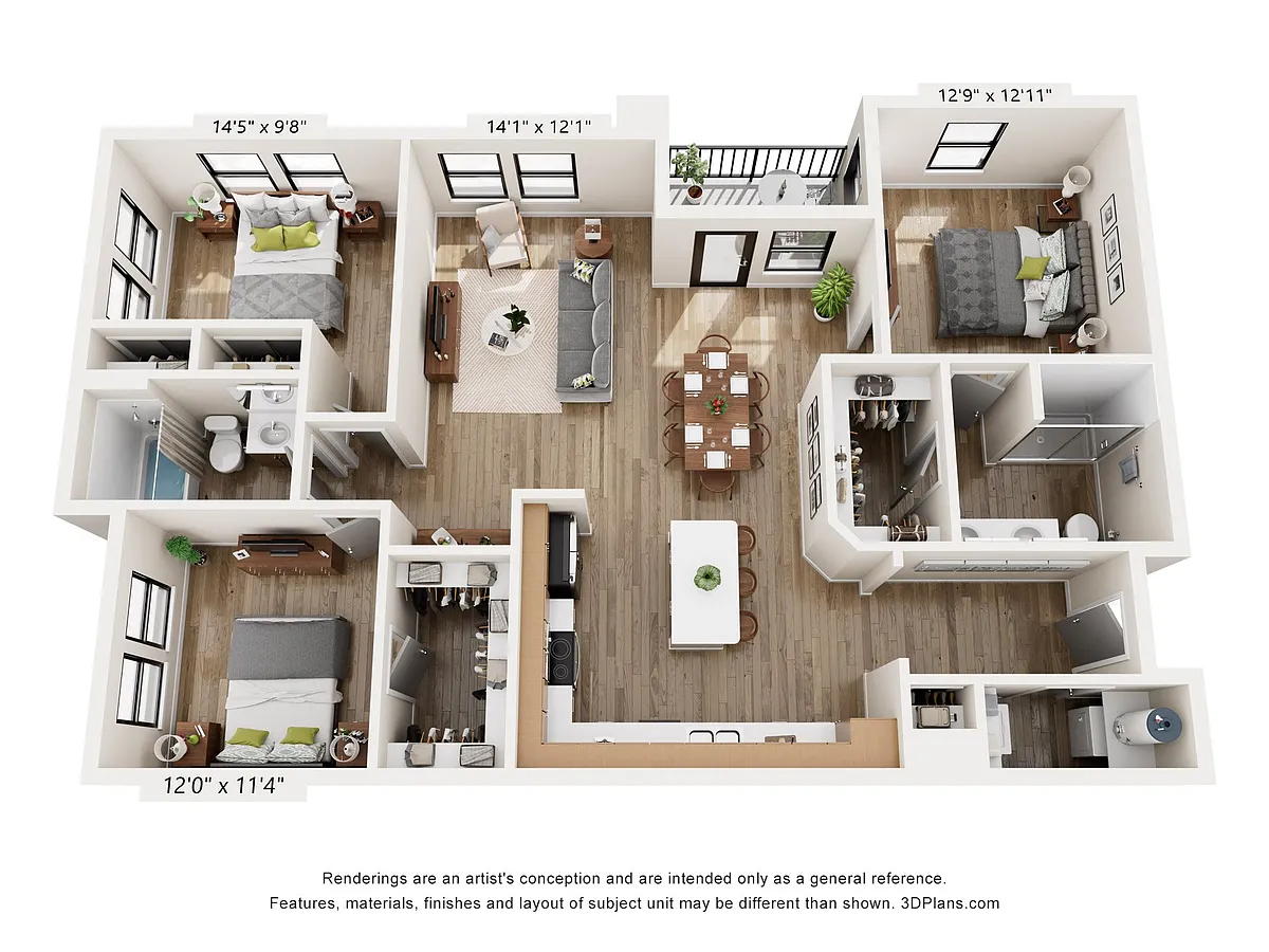 Floor plan C1- Saguaro