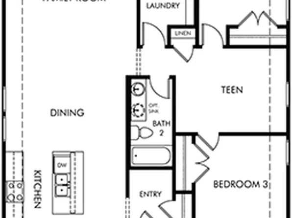 The Hughes (841) Plan, Sagebrooke - Premier Series