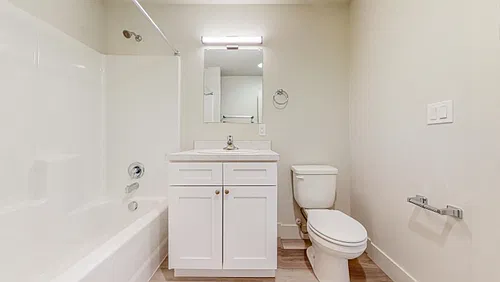 Floor plan 1 Bedroom 1 Bath Unit