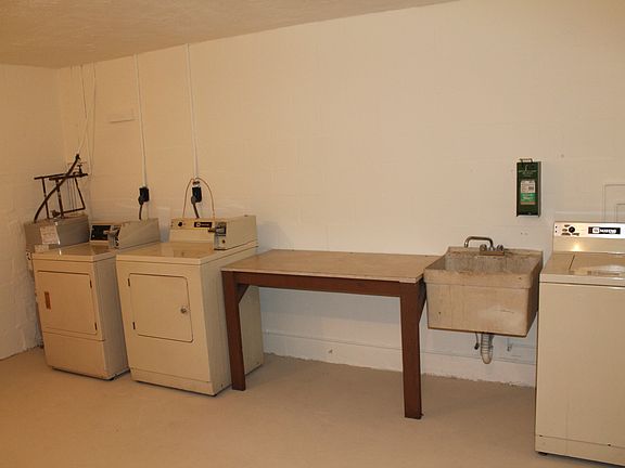 Secure on property laundry facility.