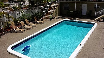 Pool and Courtyard