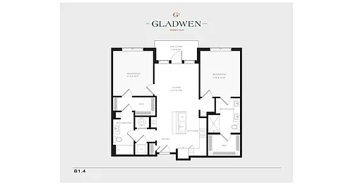 Floor plan B14-1