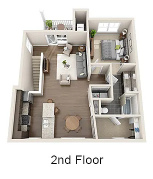 Floor plan Knob Hill