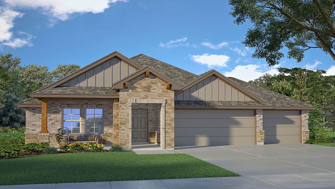 Richmond Plan, Three Creeks North Ridge, Belton, TX 76513 Zillow