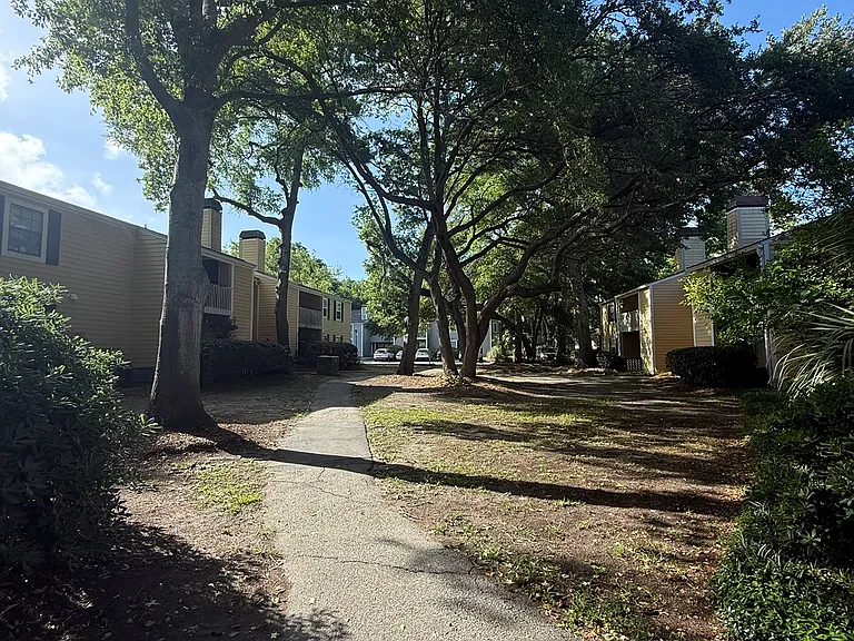 Courtyard behind Building #4