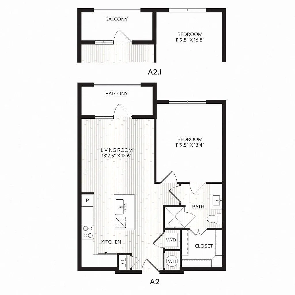 Floor plan A21