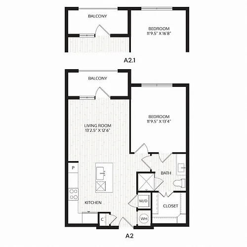 Floor plan A21