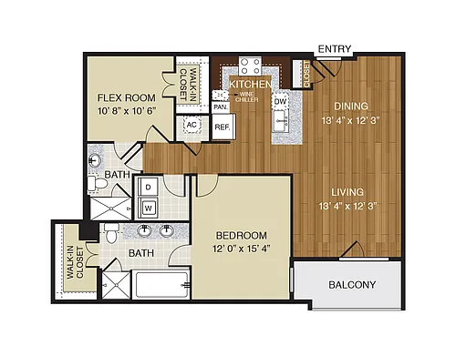 Floor plan A8