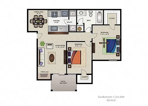 Floor plan B1