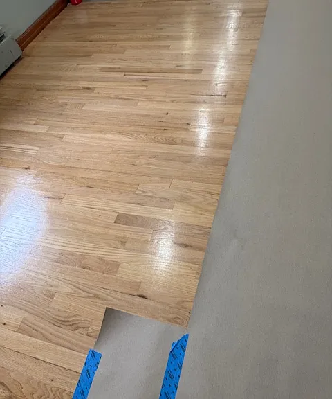 hardwood floors throughout house- refinished May 2026
