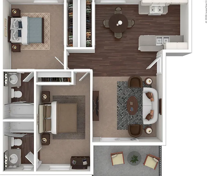 Plan 2 Floorplan Diagram