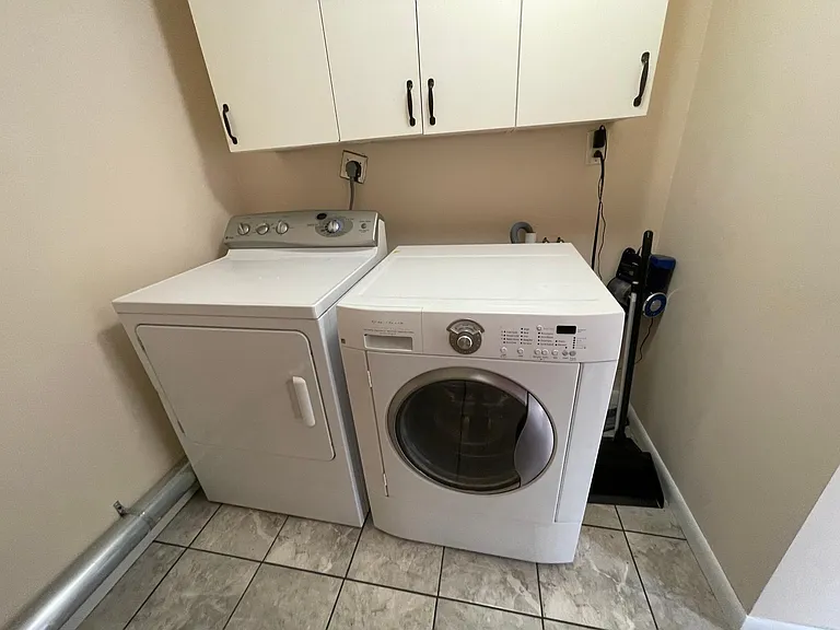 Laundry Room has great cabinet space too.