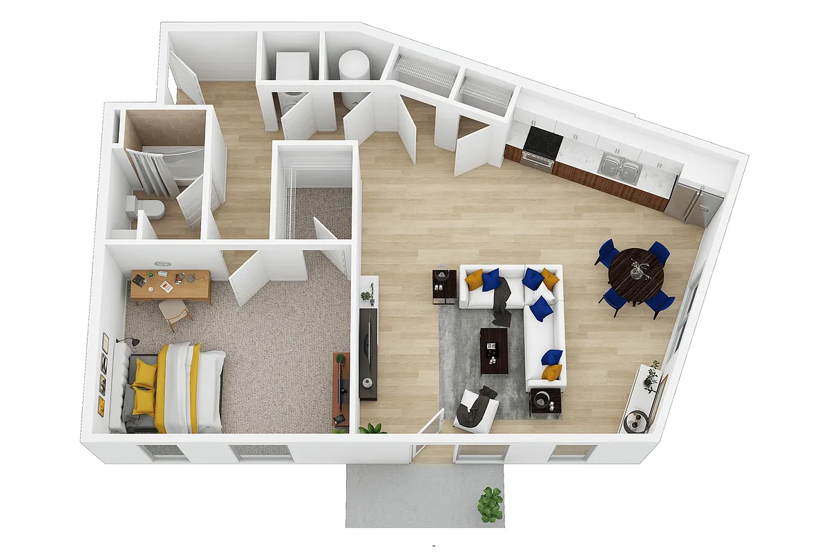 Floor plan The Oxbow II
