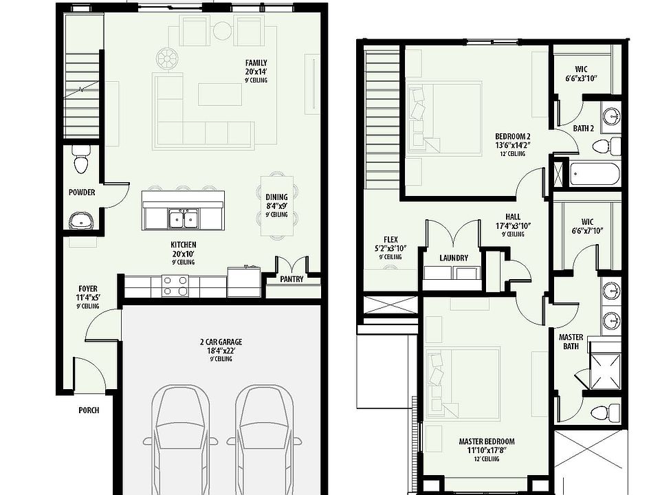 Yellowstone Plan, Woodbridge Townhomes, Wylie, TX 75098 Zillow