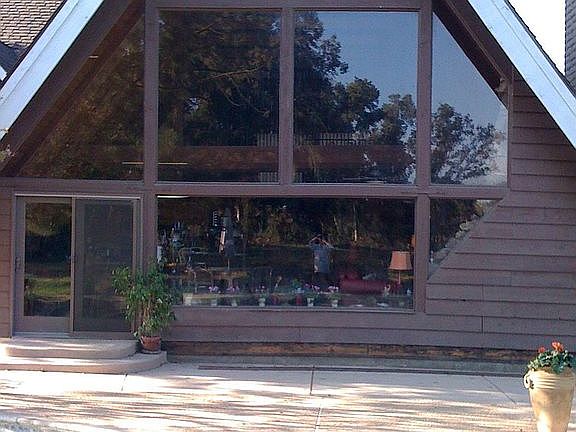 Front showing new deck