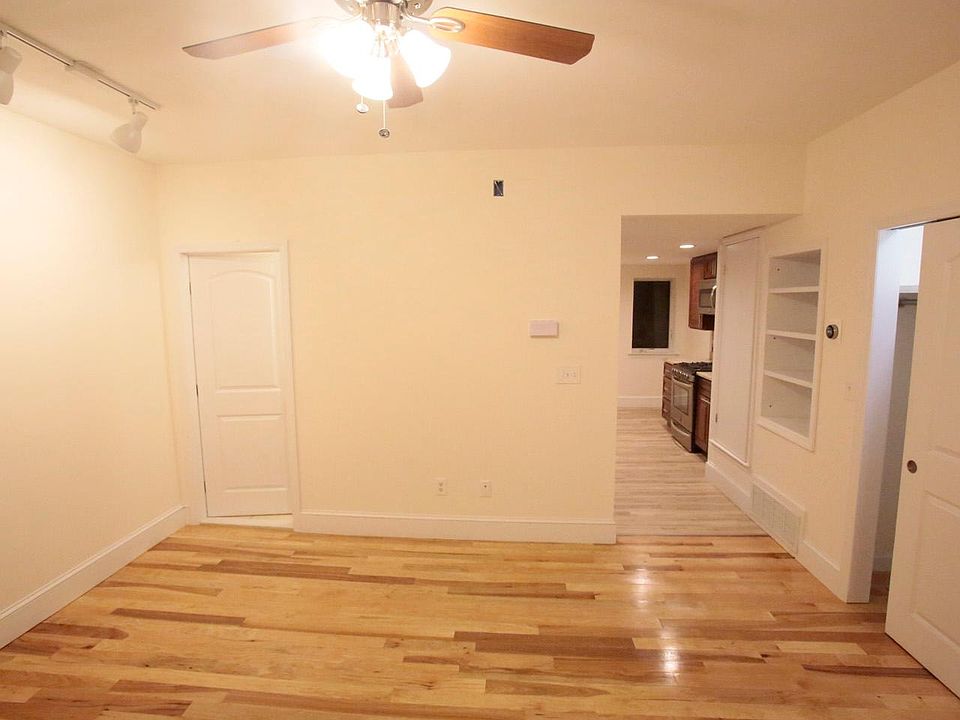 Living room with a view in to the kitchen