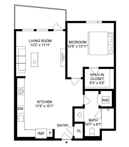 Floor plan 1-BX