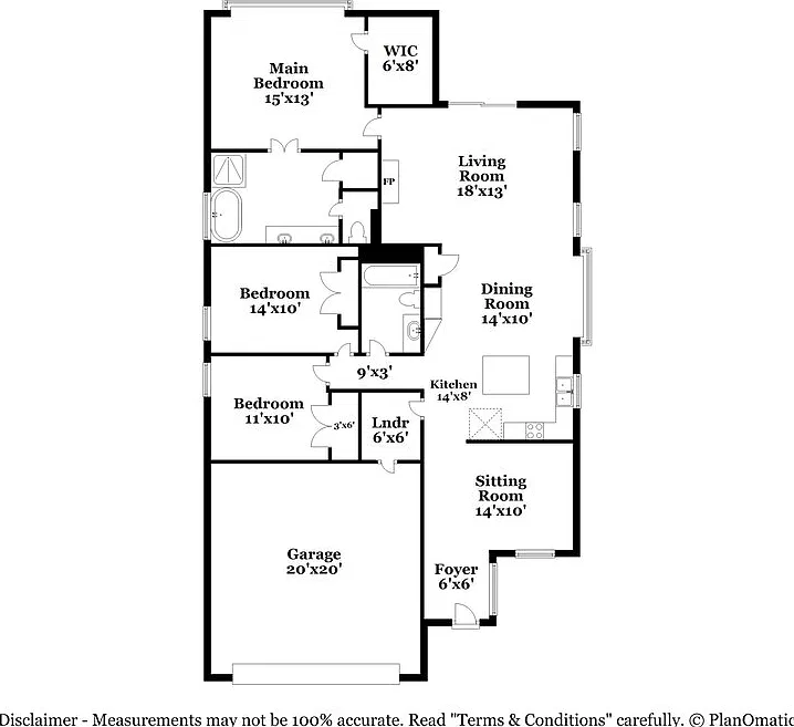 3 bed, 2.0 bath, 1616 sqft, $1,955 — Photo 2