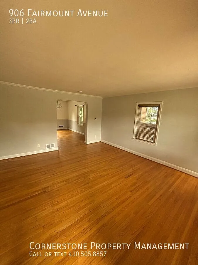 3 Bed 2 Bath | $2350 | 906 Fairmount Ave Towson, MD 21204 — Photo 3