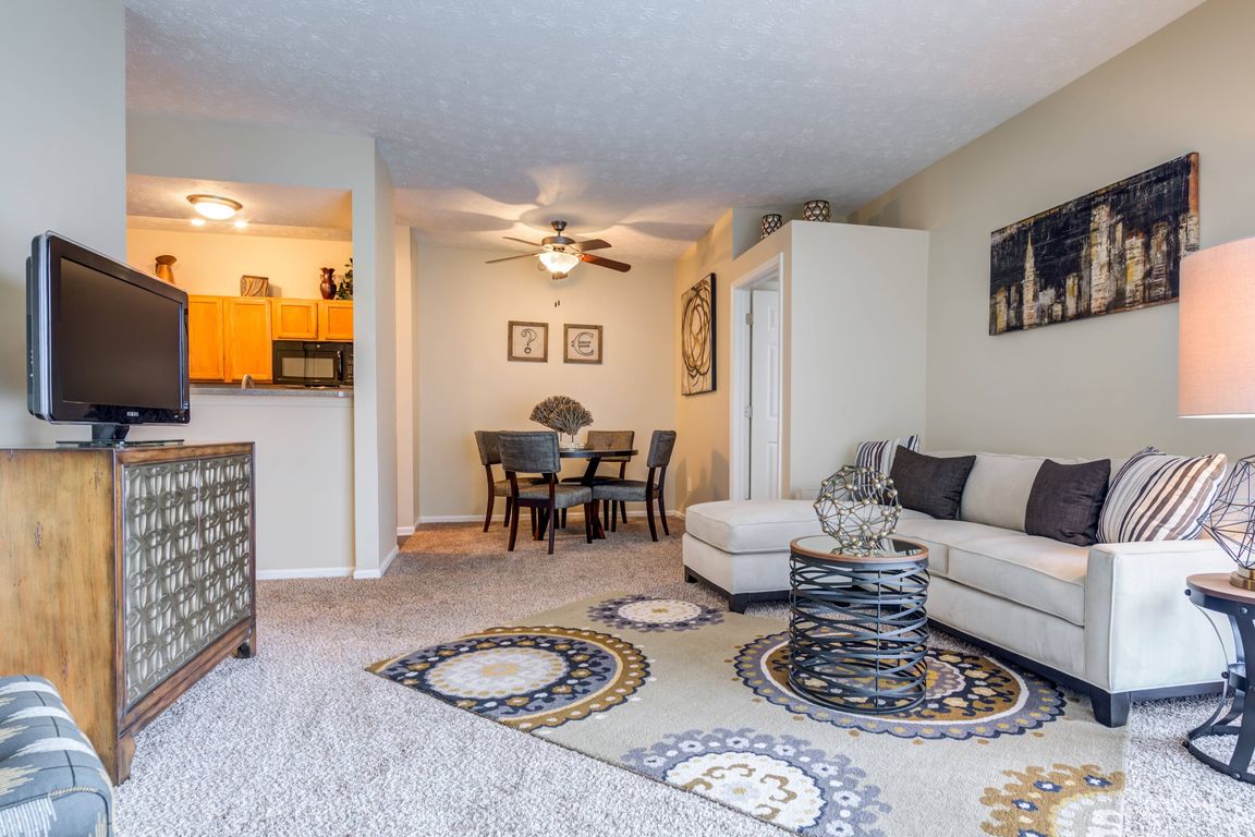 Open Floor Plan Living Area