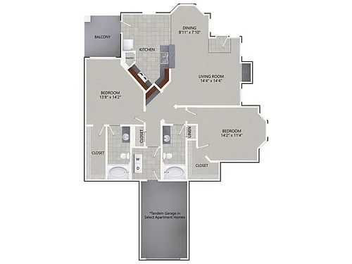 Floor plan B3