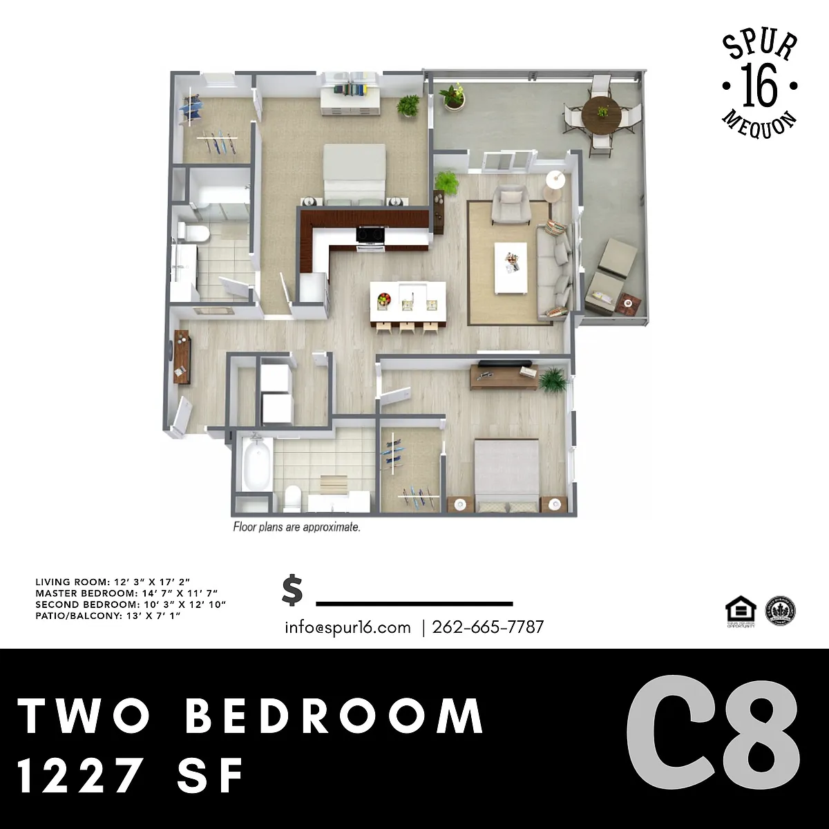Floor plan C8
