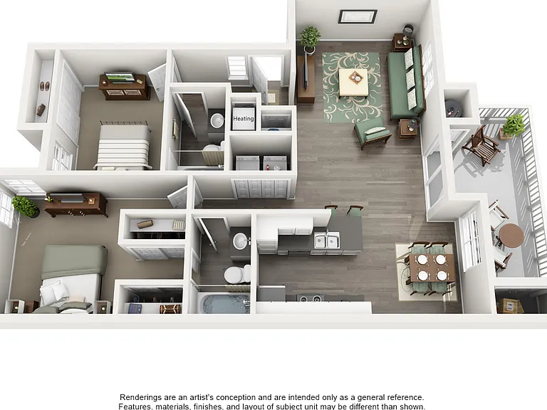 Channel Point - Bridgeport - 2 Beds - 2 Baths - 1000 Sq. ft.