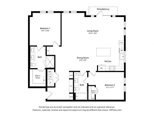 Floor plan Madam