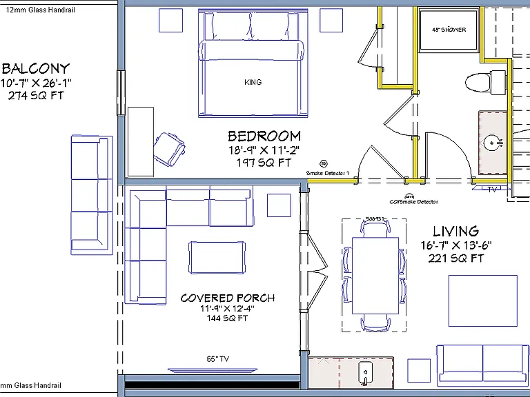 3rd Floor floorplan