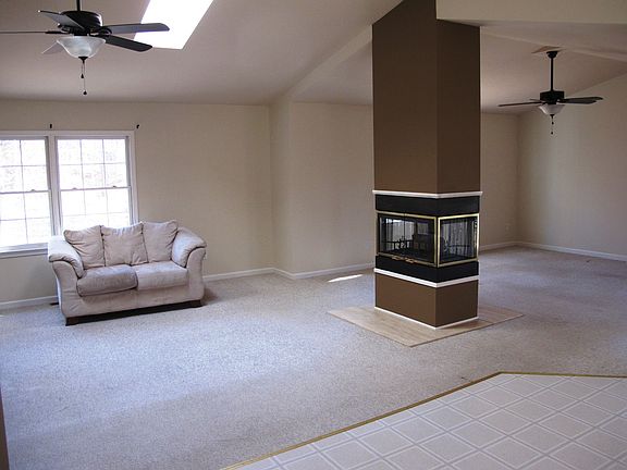 High ceilings and skylights