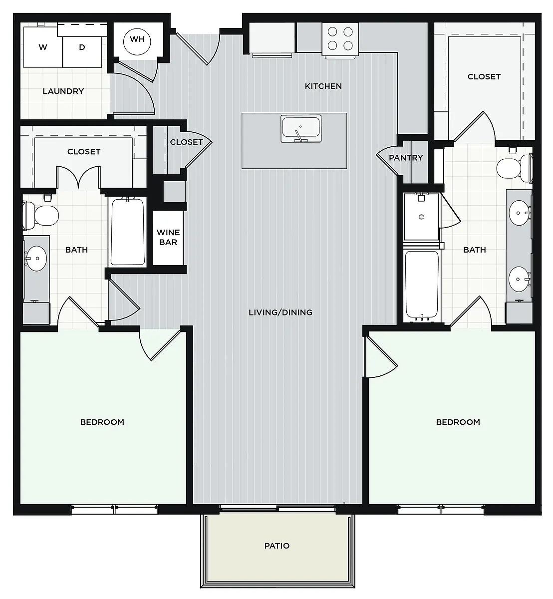 Floor plan B1a