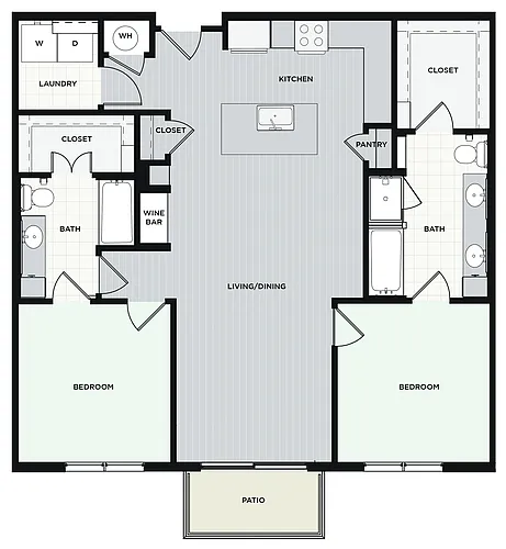 Floor plan B1a