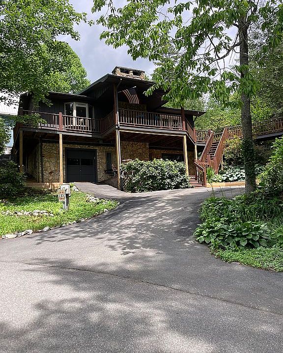 Lower view of home