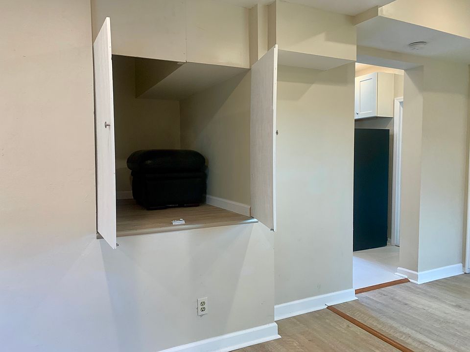 Storage space in living room