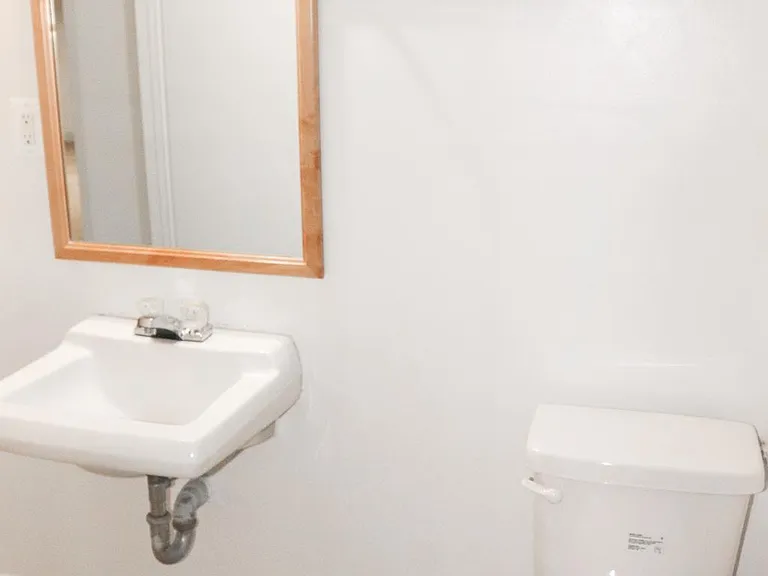 Basement bathroom