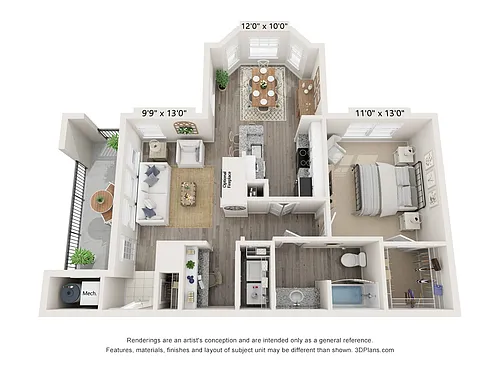 Floor plan Camellia